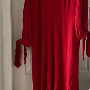 Elloquii red jumpsuit. Size 18. Never worn
